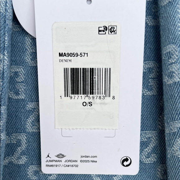 Jordan Monogram Blue Backpack - Picture 10 of 12